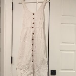 Universal Thread White Midi Dress